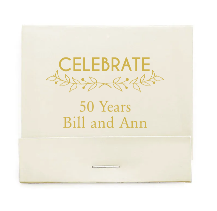 Anniversary Matchbooks